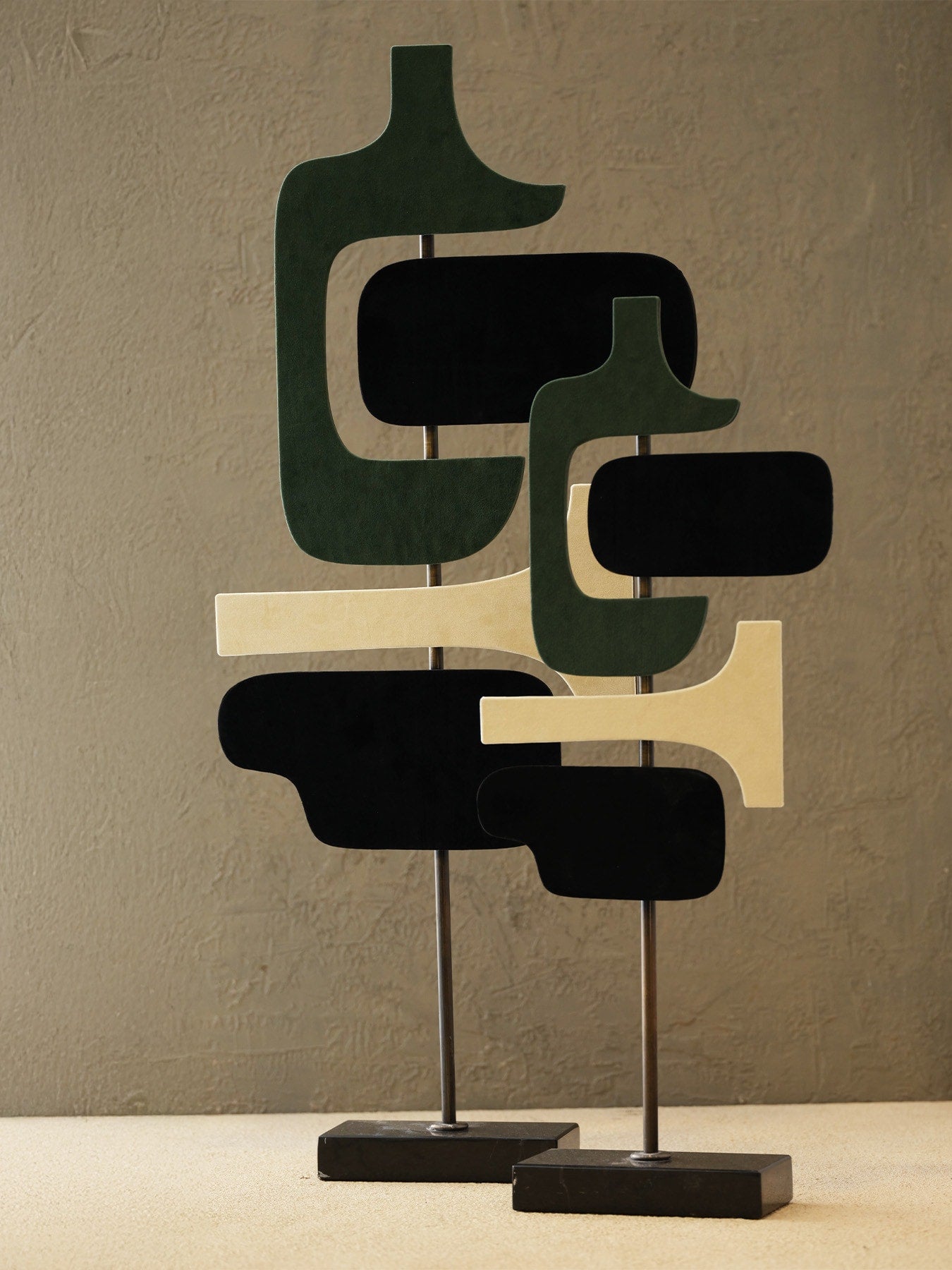 Çok Renkli Deri Dekor - Orta Boy