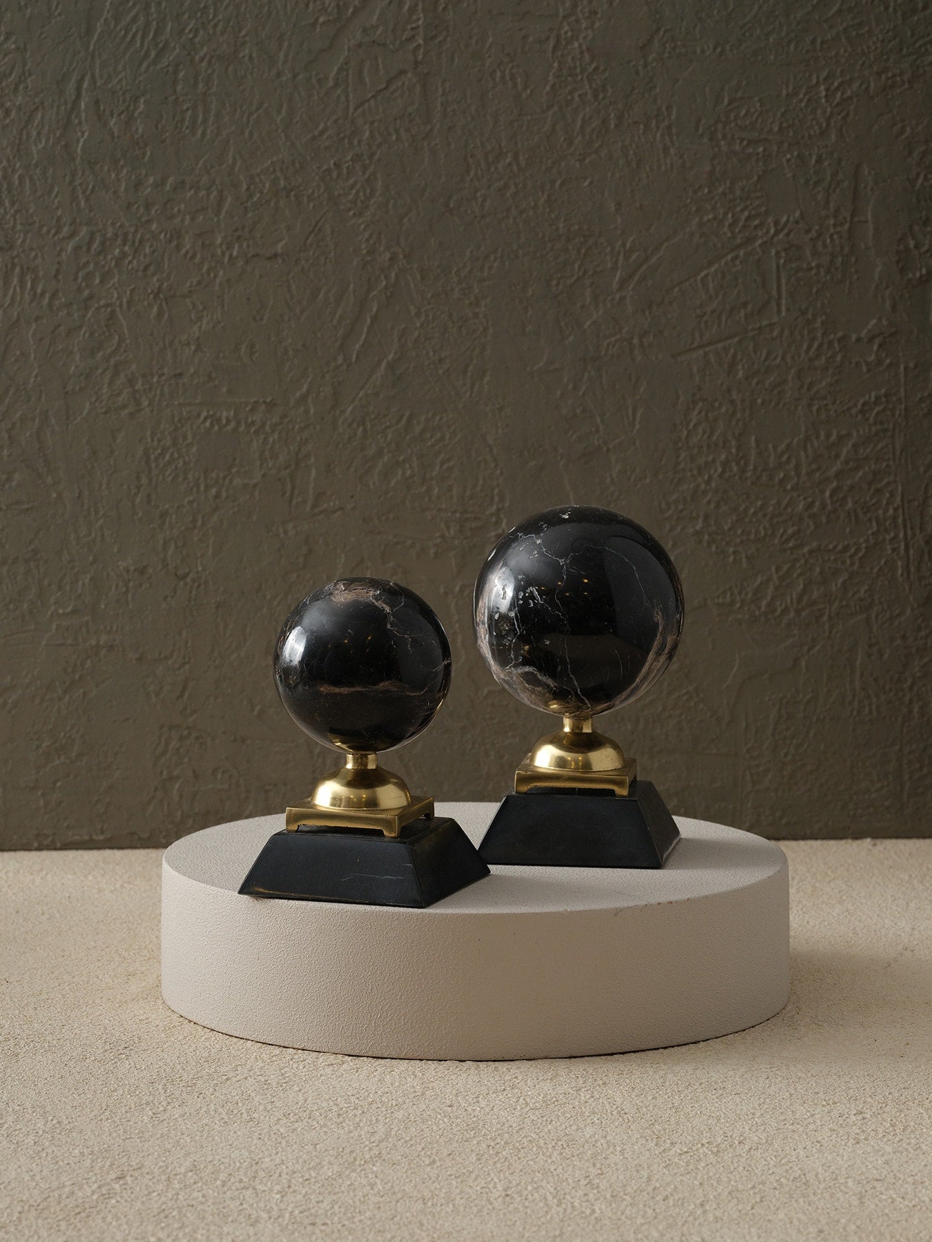 Mermer Küre Dekor - Orta Boy