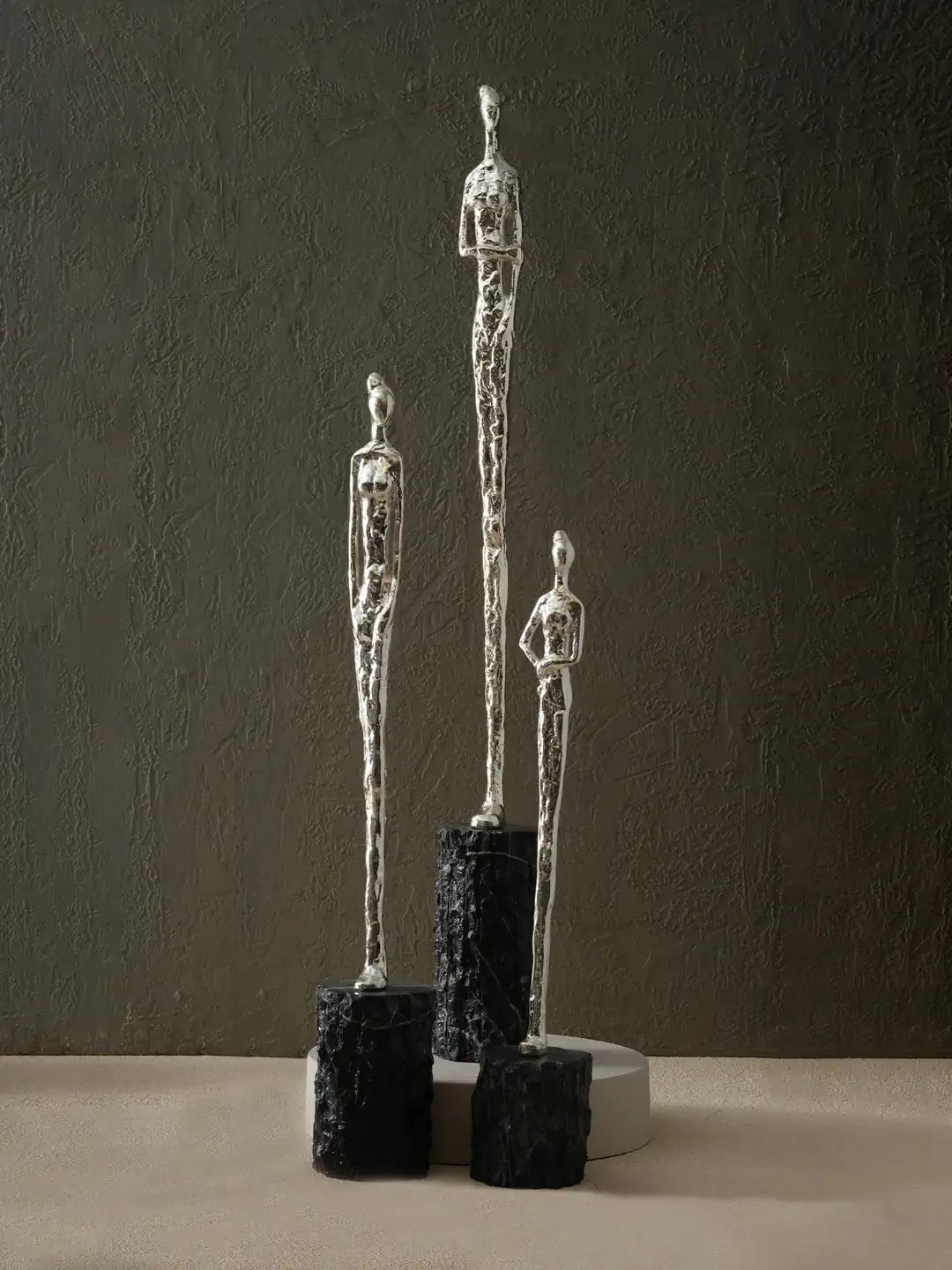 Patlatma Kaideli Pirinç Topuzlu Siluet Kadınlar - Orta Boy