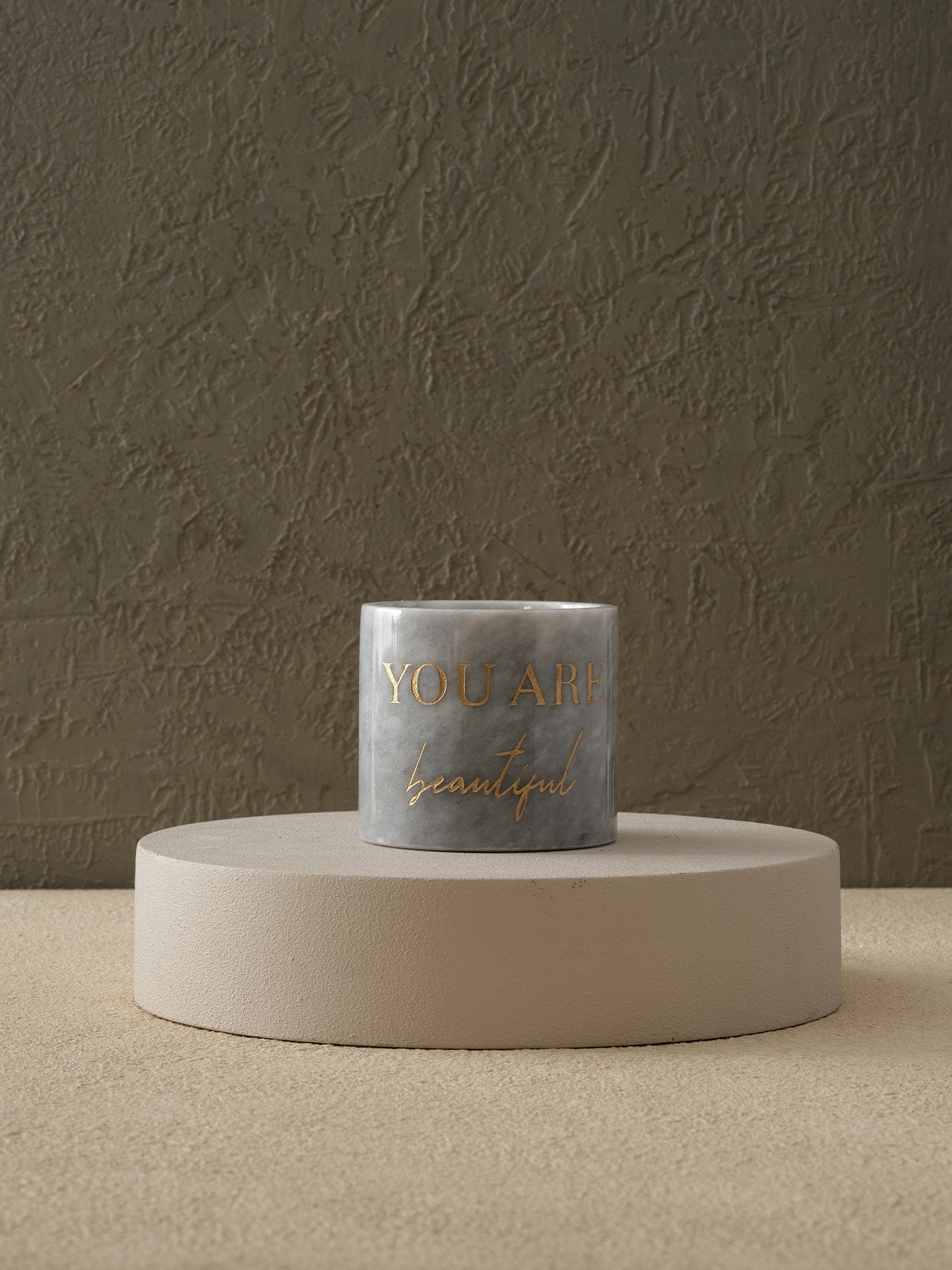 You Are Beautiful Kumlamalı Mumluk