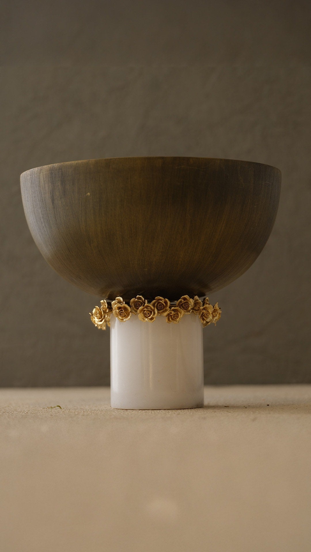 Pirinç Güllü Çanak