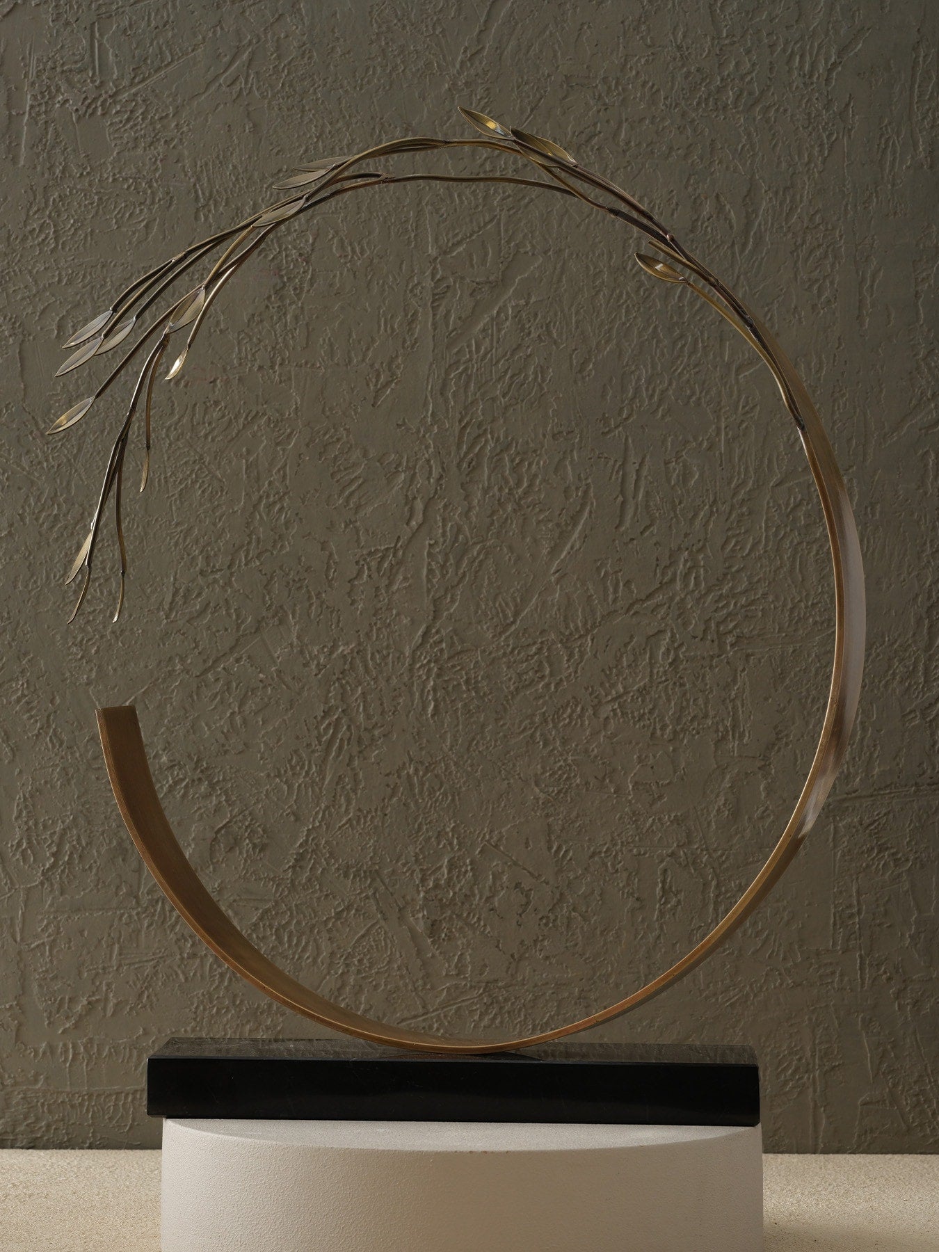 Yapraklı Çember Obje