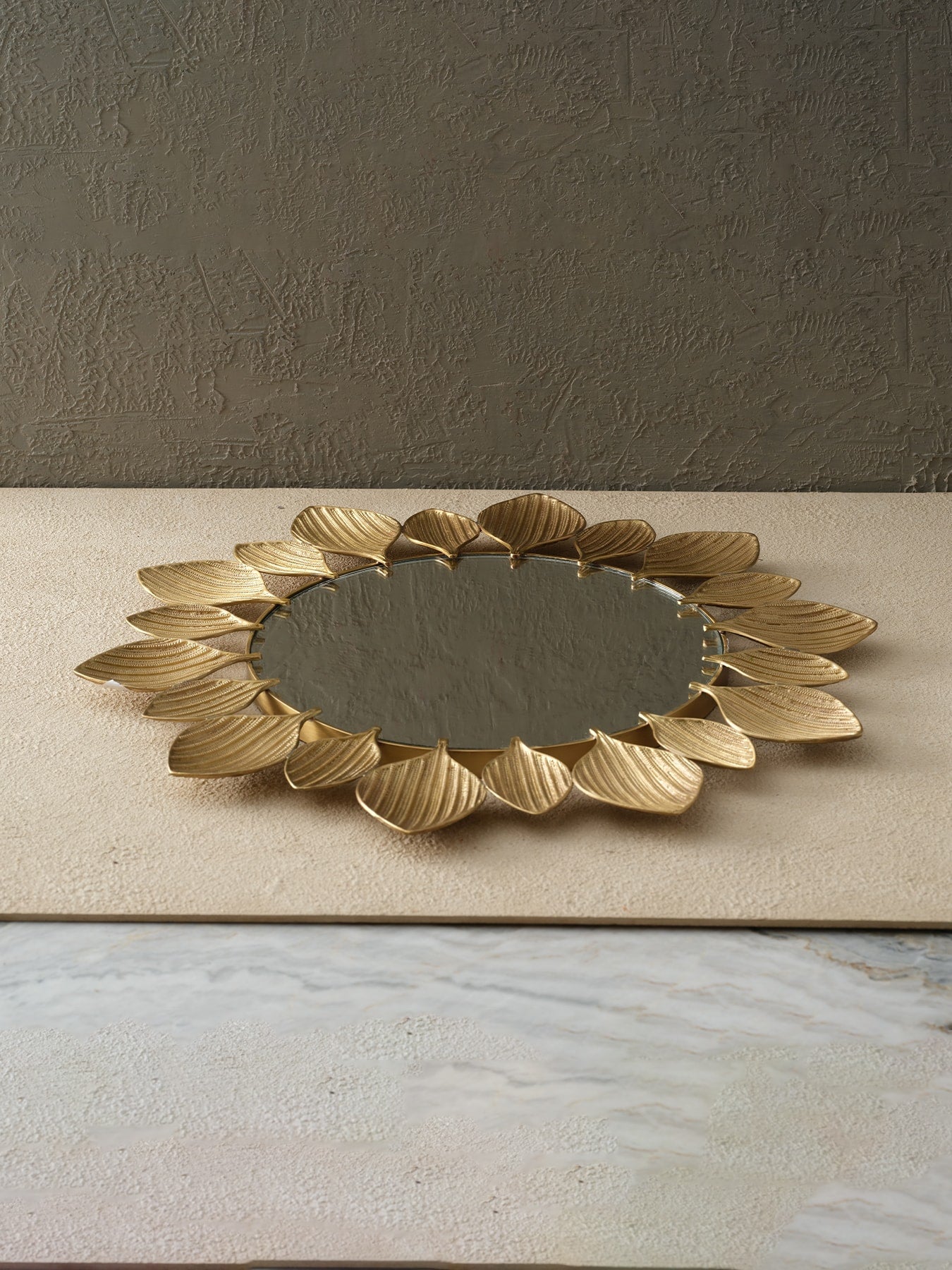 Nilüfer Aynalı Tepsi