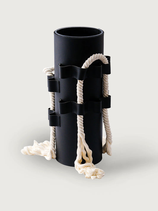 Deri Kaplamalı Vazo