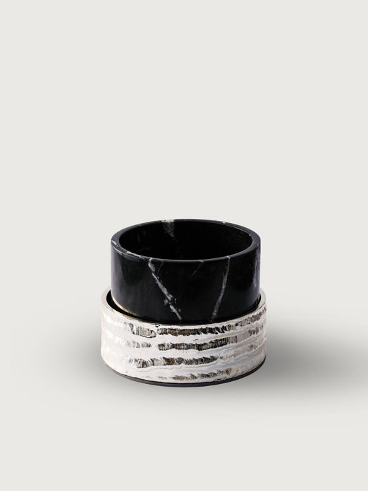 Pirinç Akıtma Mermer Şamdan