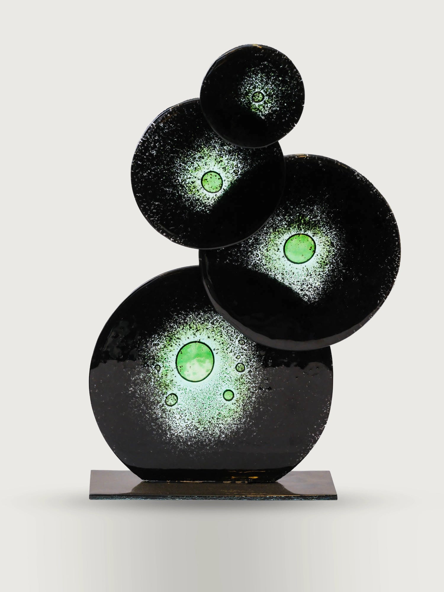 Dörtlü Cam Bubble Dekor