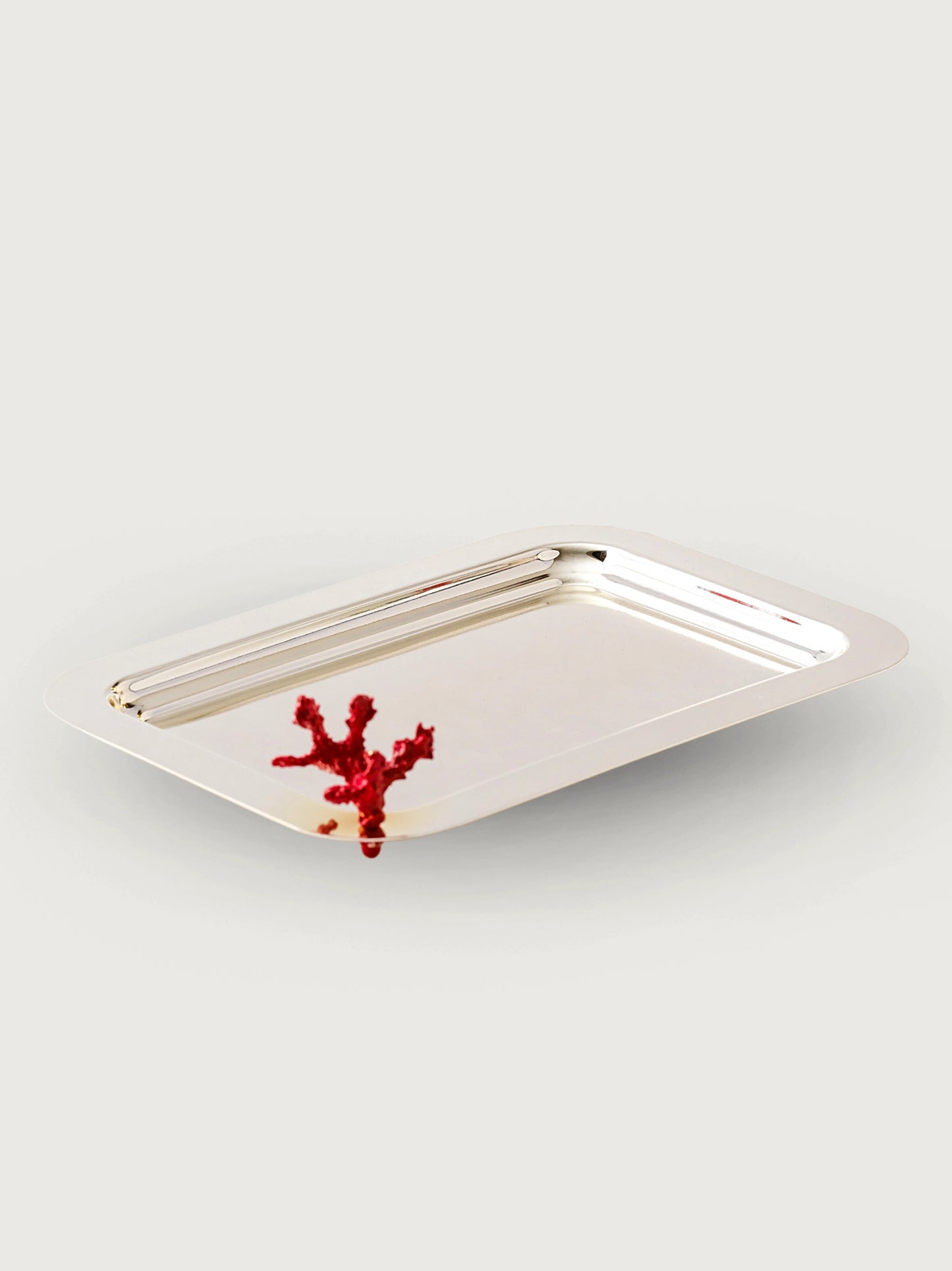 Mercanlı Gümüş Tepsi