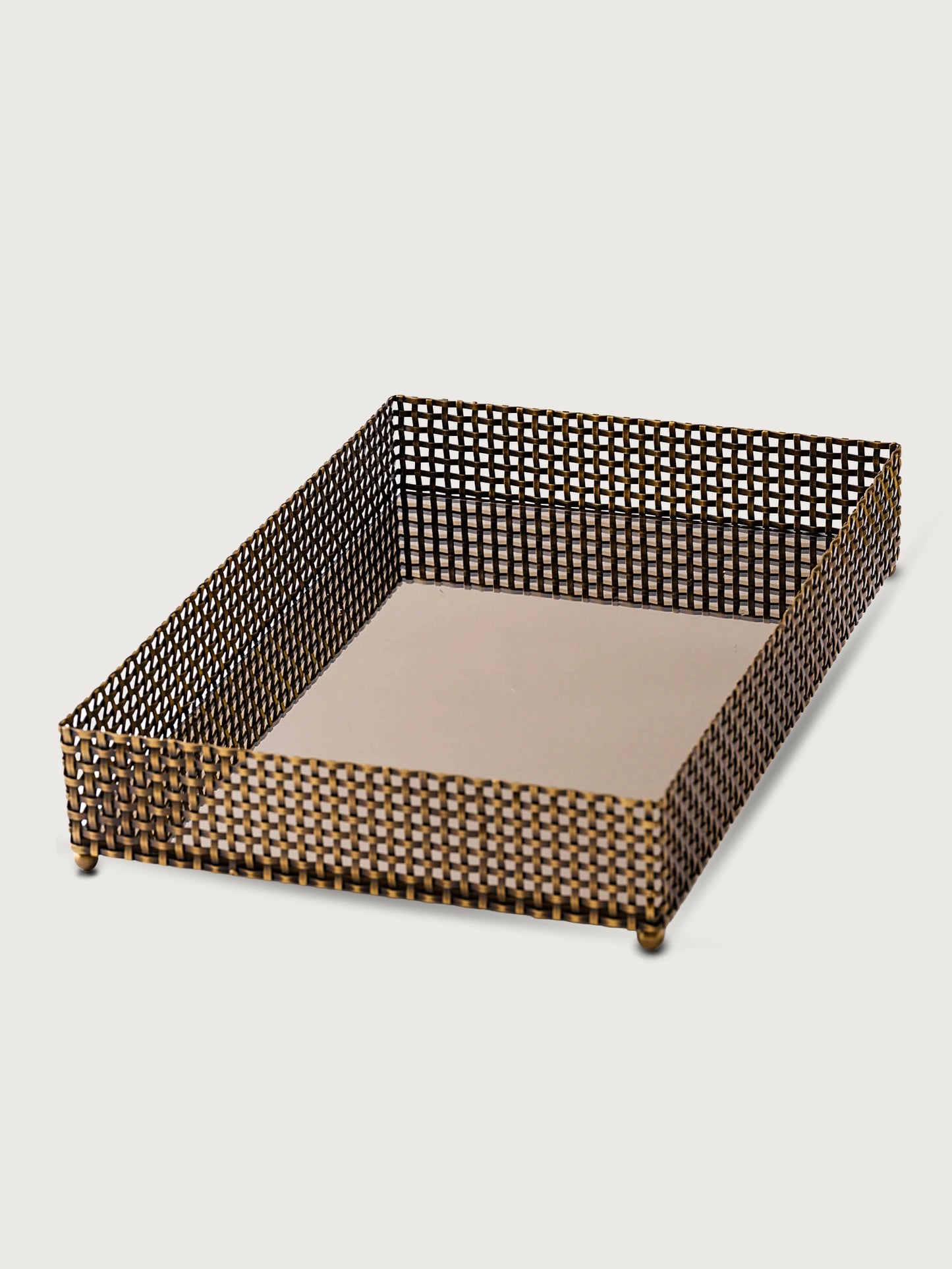 Pirinç Hasır Tepsi