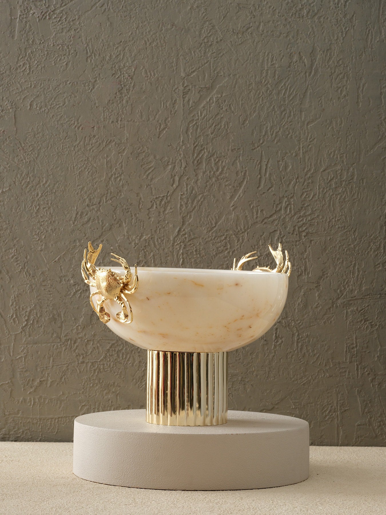 2 Yengeçli Kakma Ayak Çanak