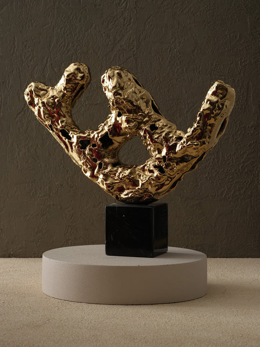 Pirinç Denge/ Tomruk Dekor