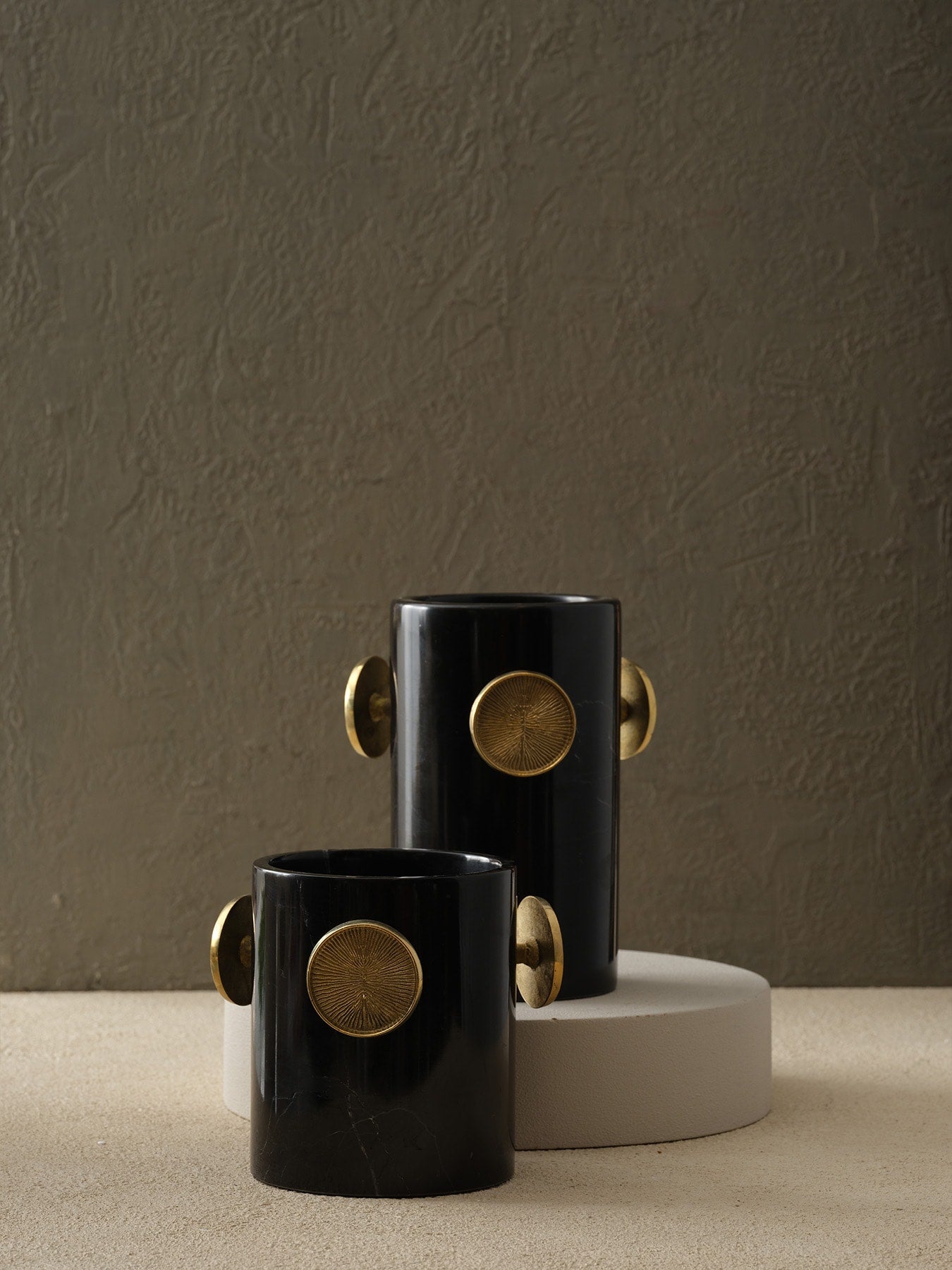 Düğmeli Vazo - Orta Boy