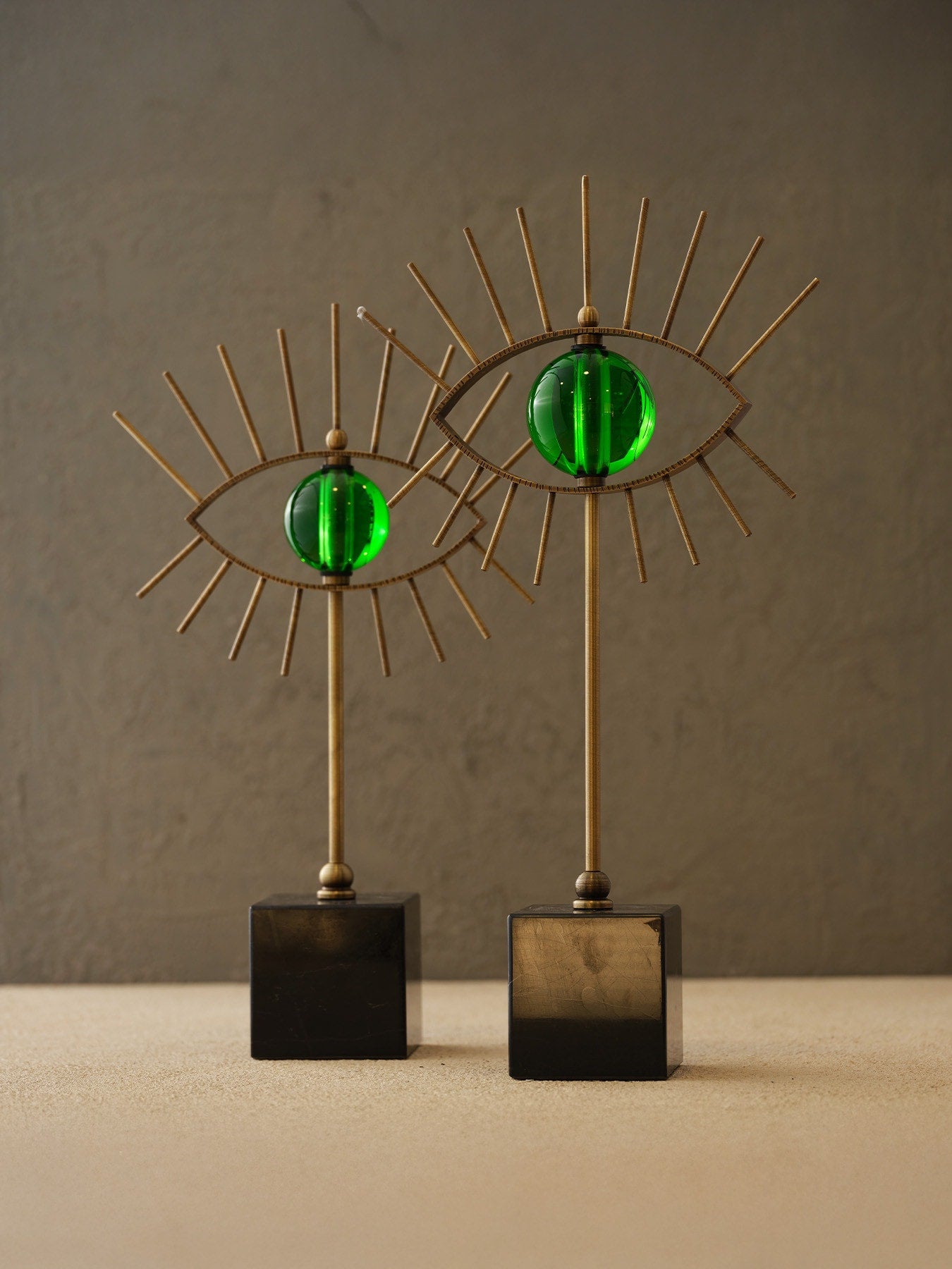 Pirinç Gözler-Yeşil - Büyük Boy