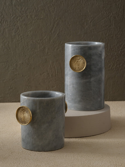 Düğmeli Vazo - Orta Boy