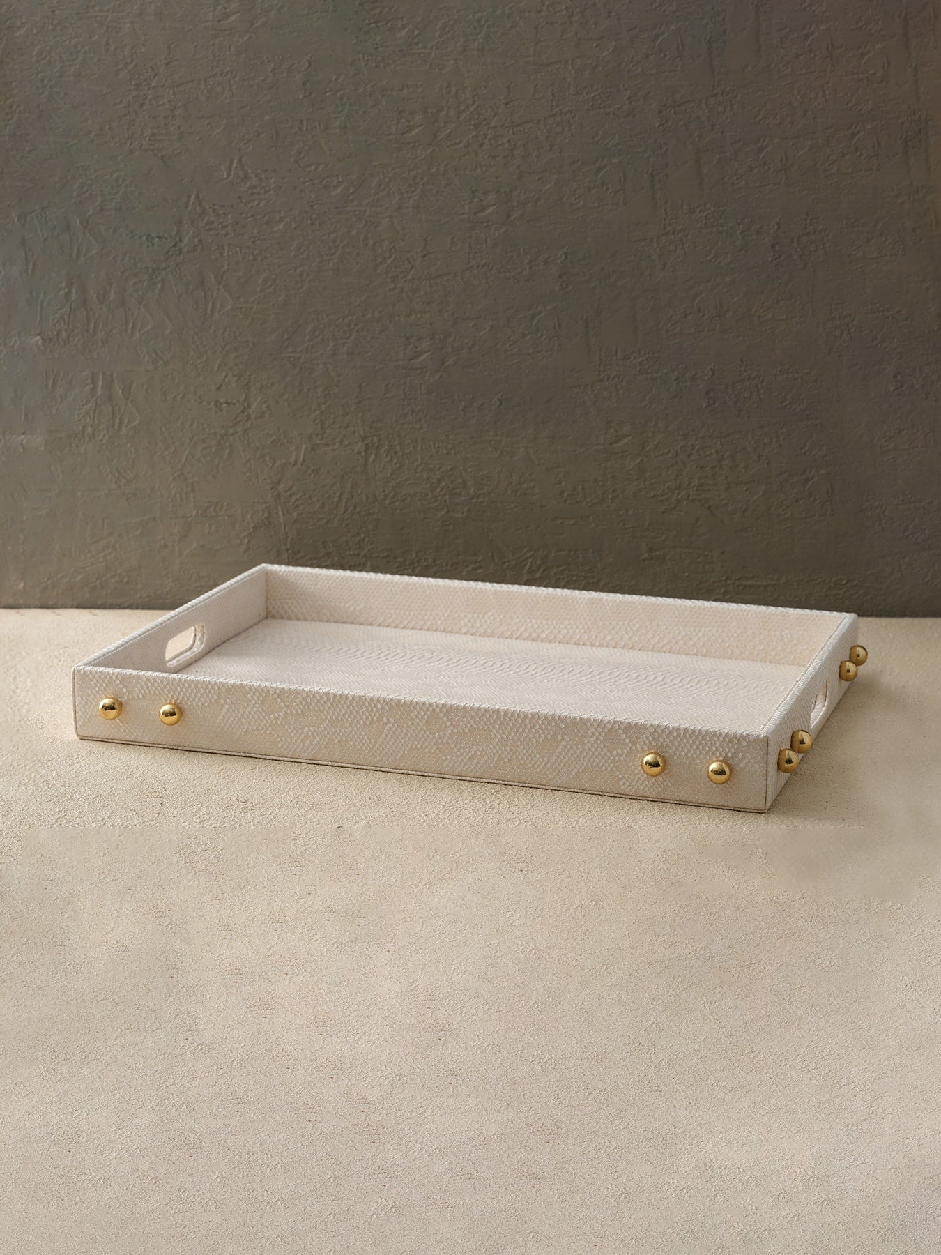 Deri Tepsi - Orta Boy