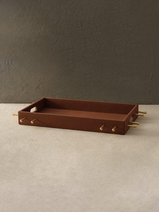 Deri Tepsi - Orta Boy