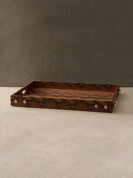 Deri Tepsi - Orta Boy