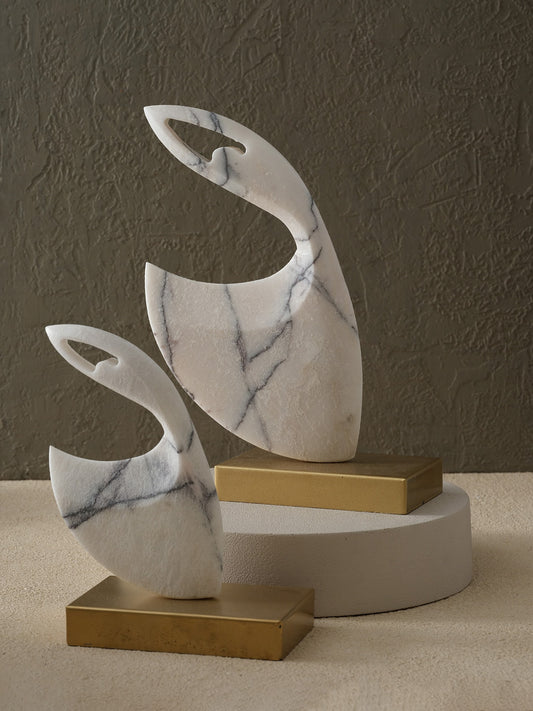 Mermer Balerin Dekor - Orta Boy