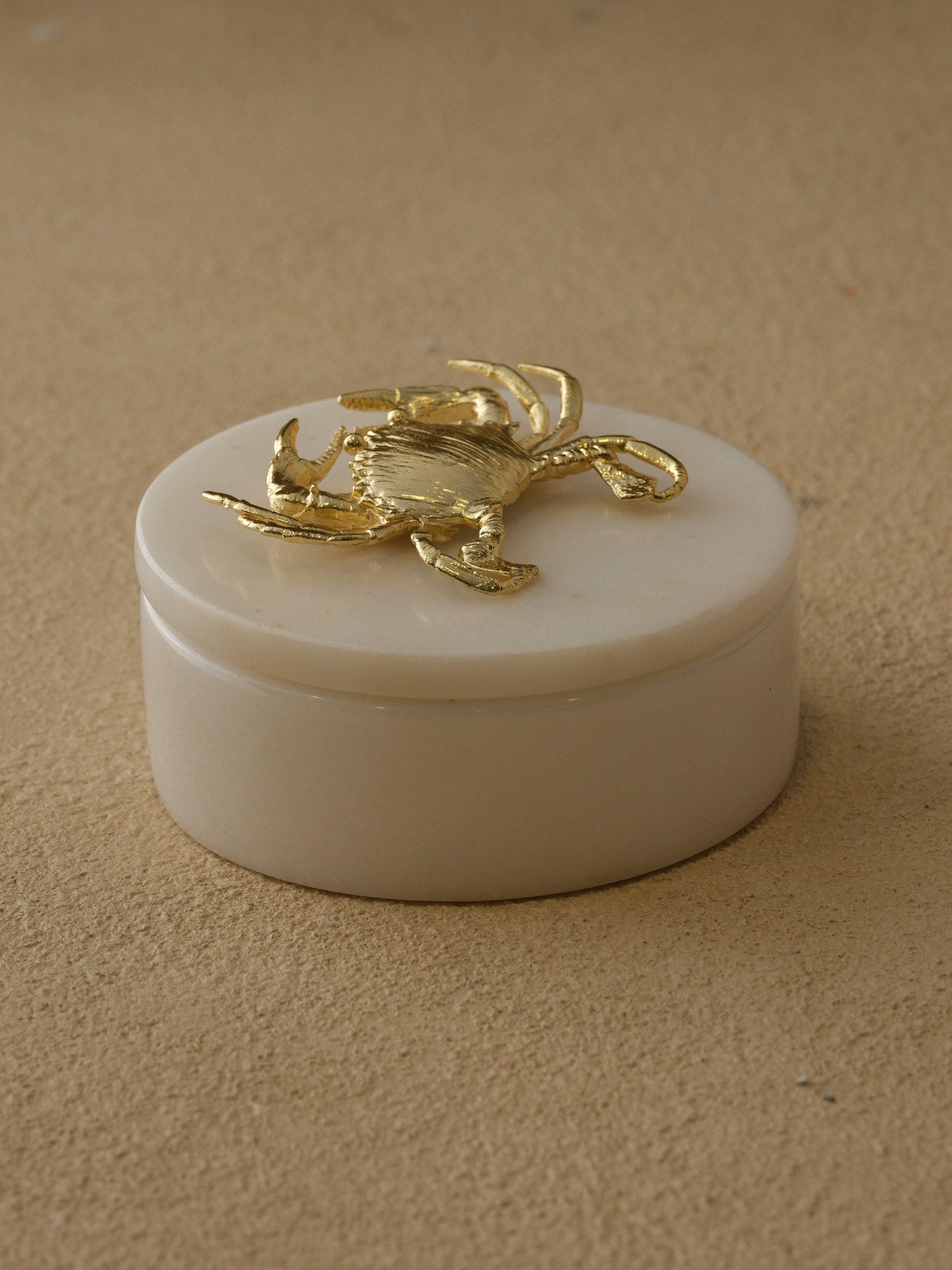 Pirinç Yangeçli Mermer Kutu