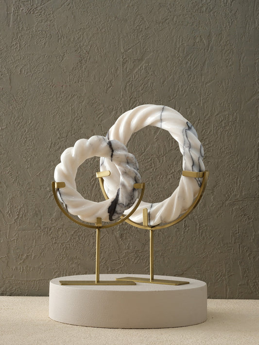 Mermer Simit Dekor - Orta Boy