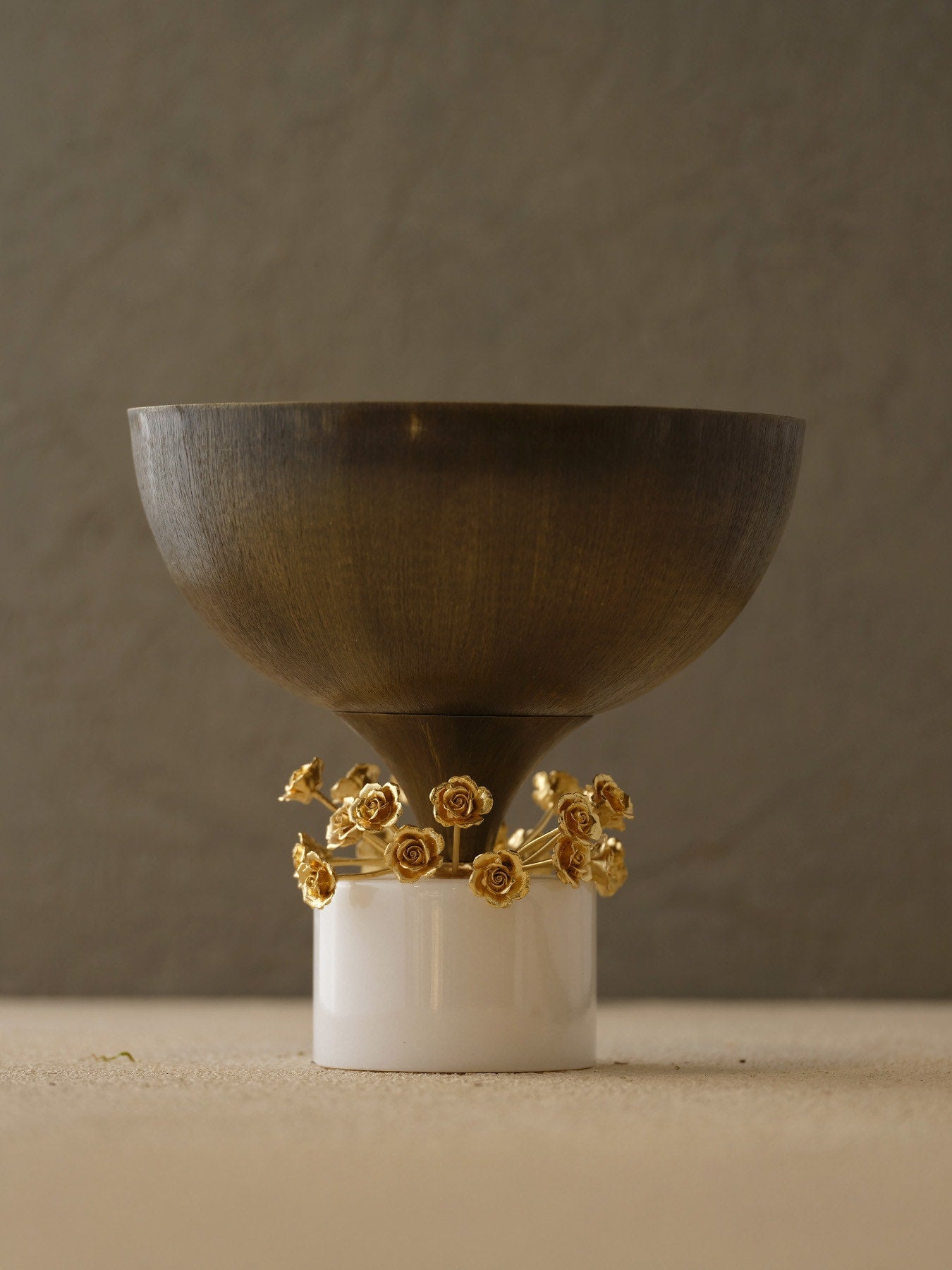 Pirinç Güllü Çanak