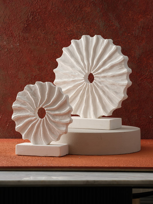 Traverten Yelpaze Dekor - Orta Boy