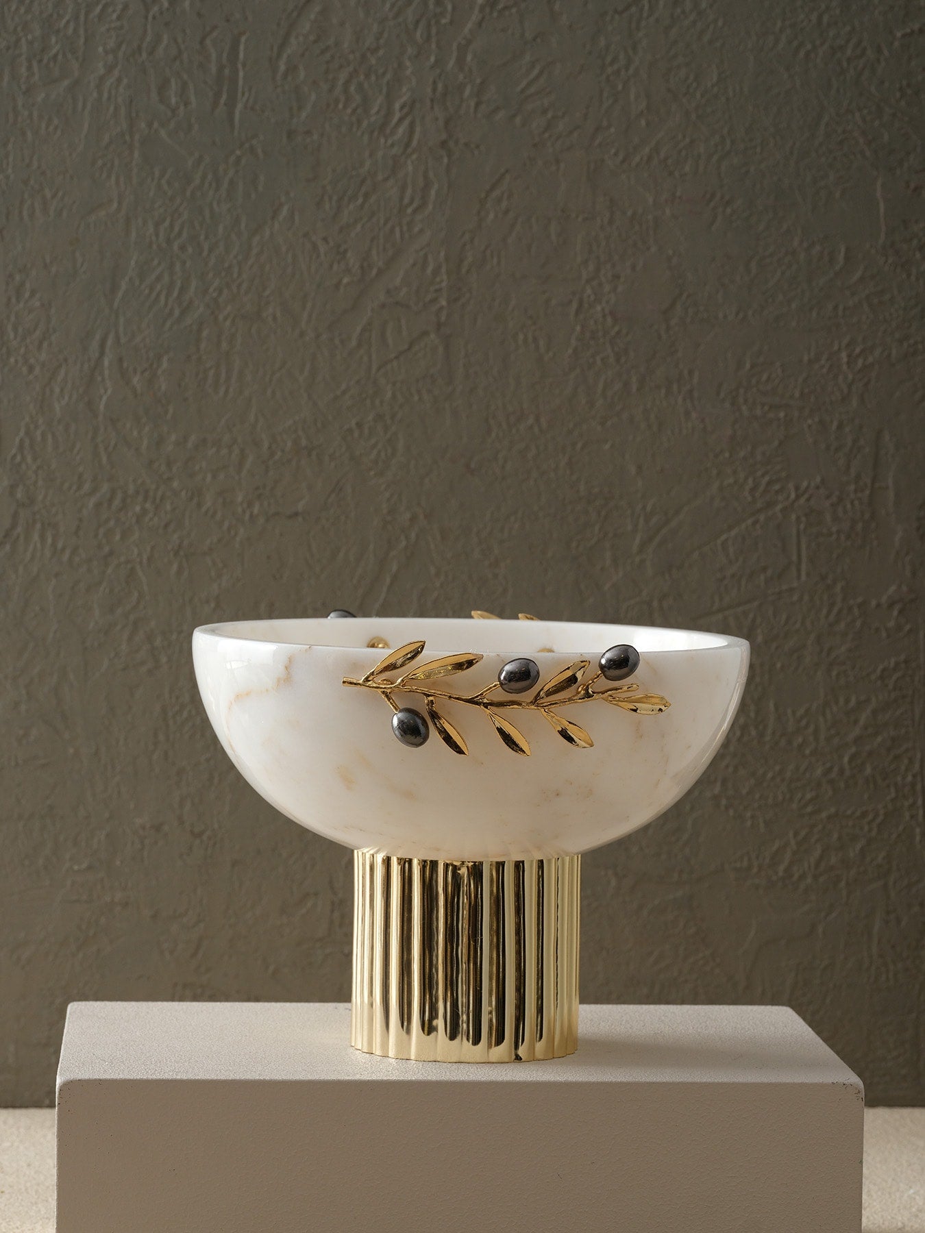 2 Zeytindallı Kakma Ayaklı çanak