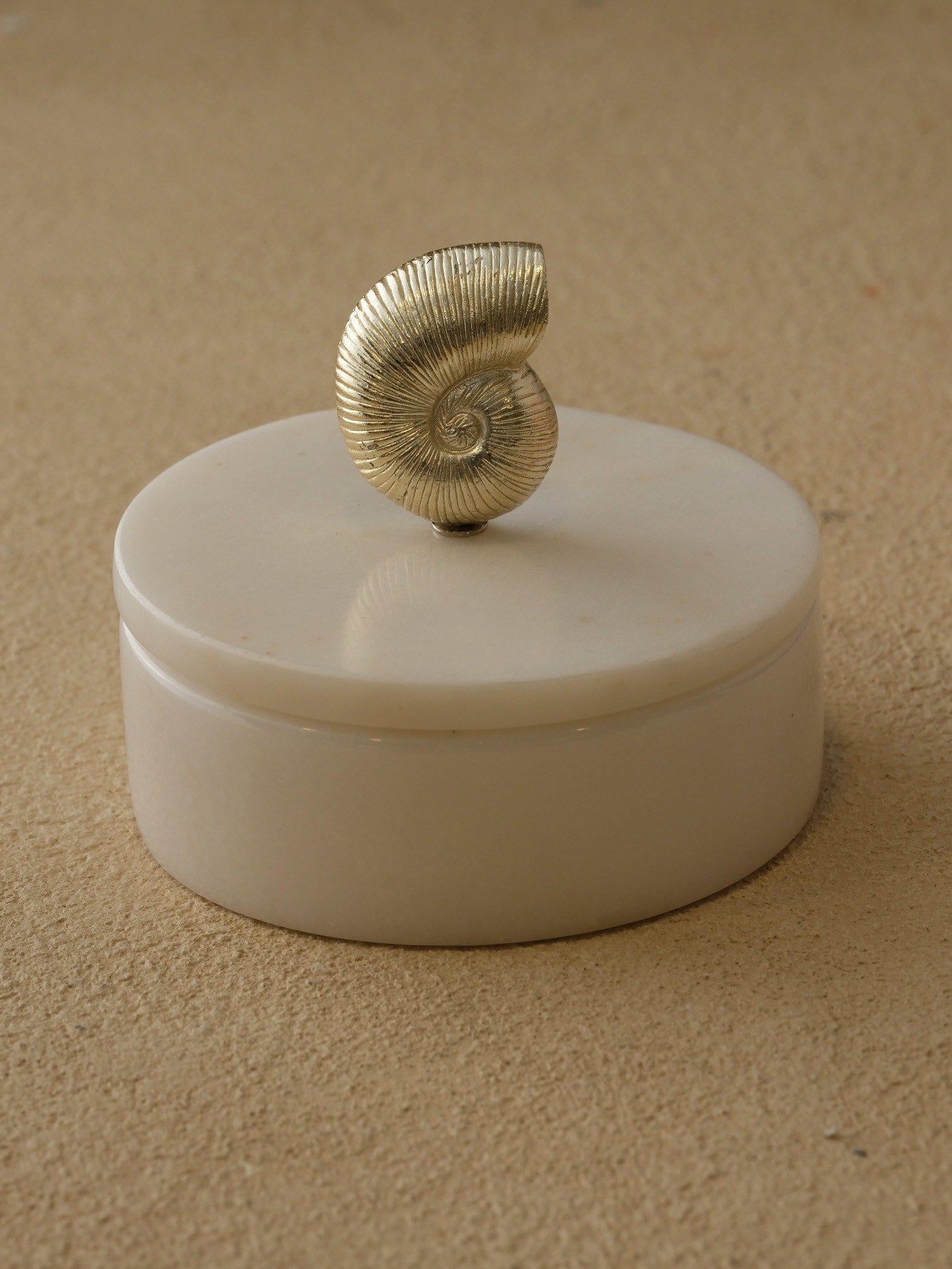 Nautiluslu Mermer Kutu