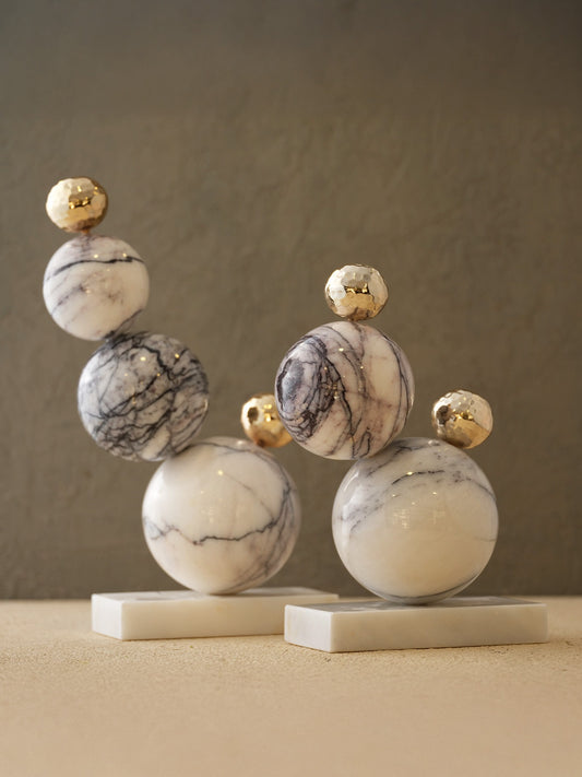 Bubble Dekor-Leylak - Büyük Boy