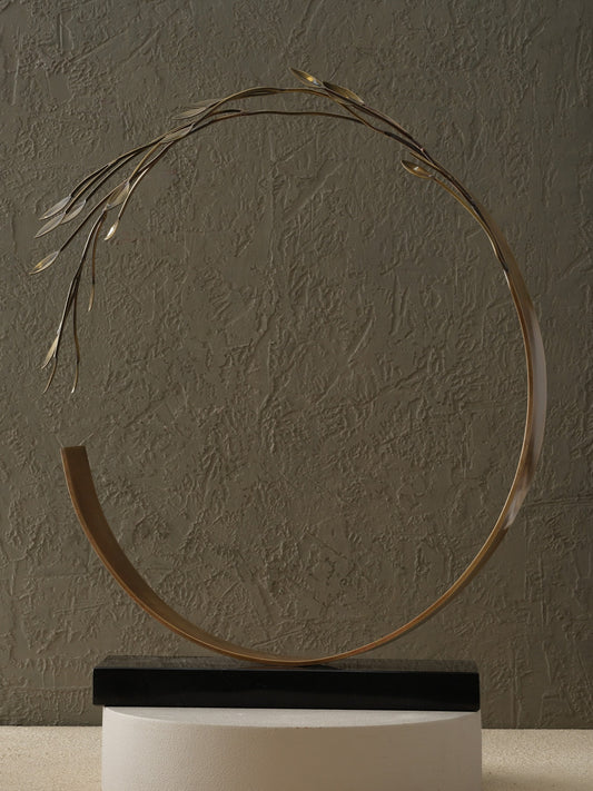 Yapraklı Çember Obje