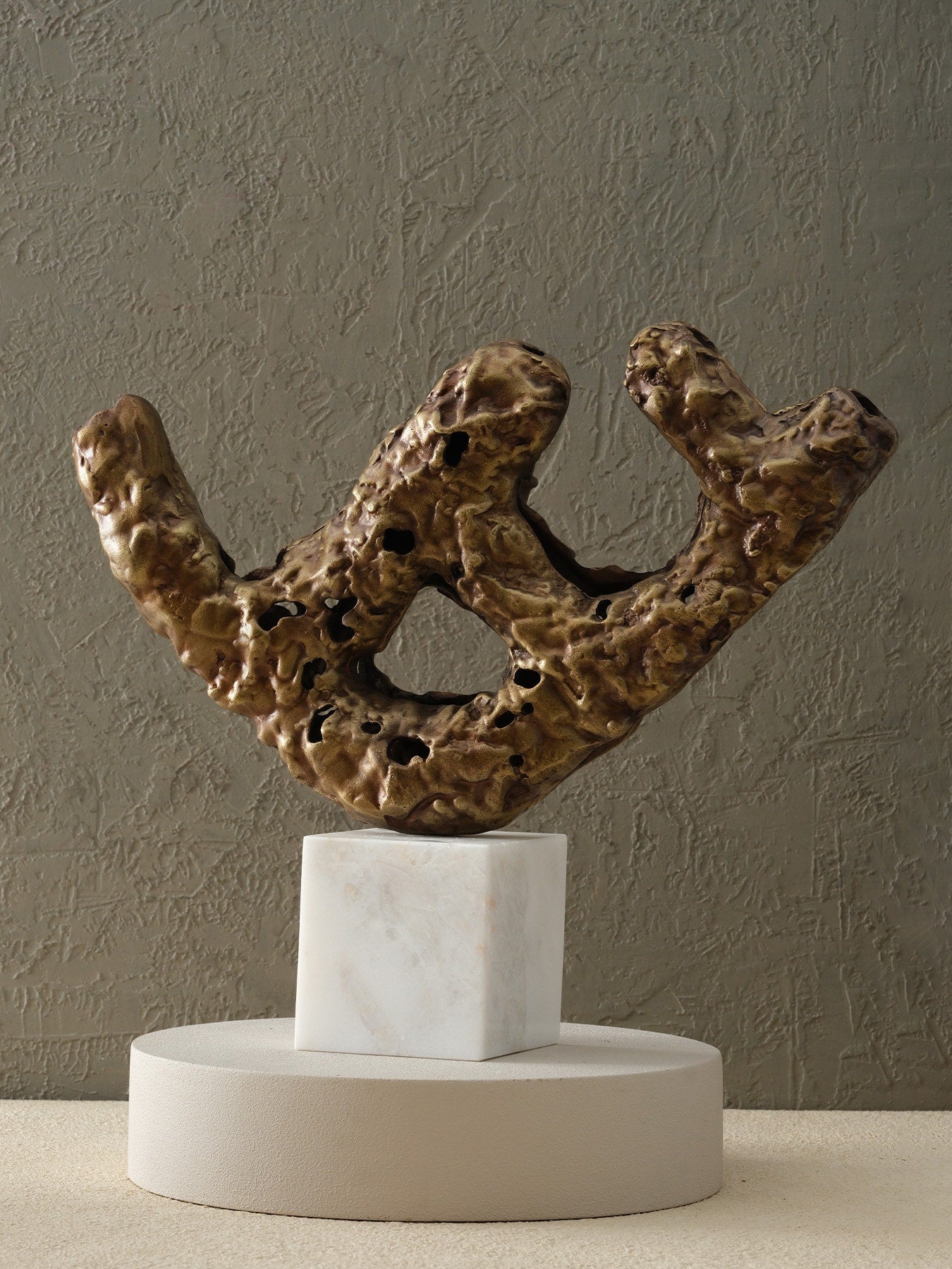 Pirinç Denge/ Tomruk Dekor