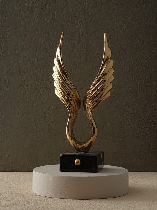 Pirinç Melek Kanat Dekor