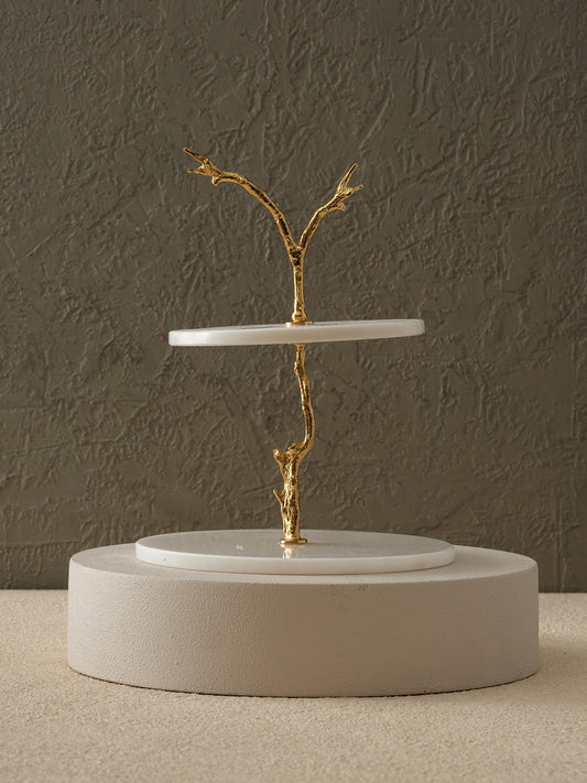 İki Katlı Dallı Sunumluk