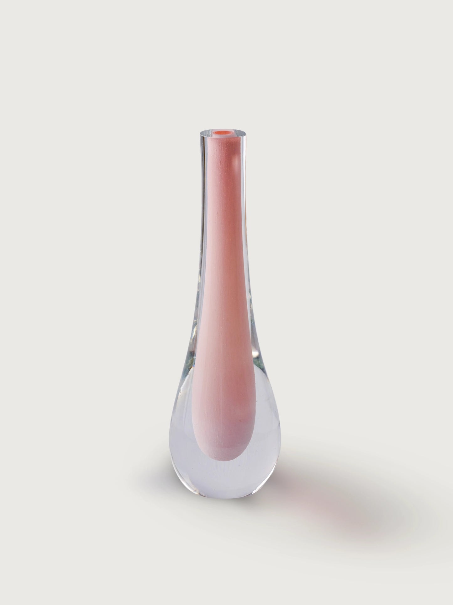Marleth.co büyük boy el yapımı parlak renkli murano cam vazo dekoratif modern salon aksesuarı üfleme kristal dikey tasarım obje lüks ev dekoru