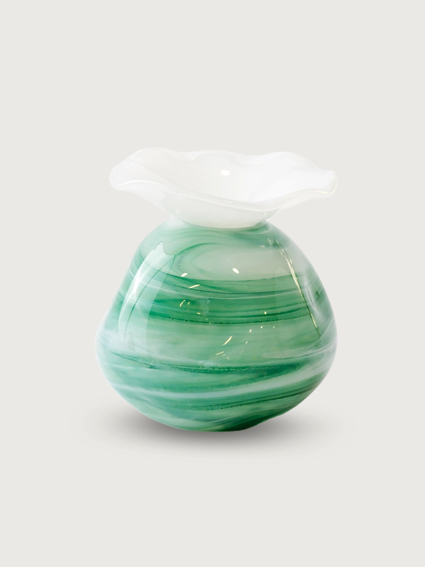 Marleth.co el yapımı şeffaf murano cam diffuser büyük boy dekoratif oda kokusu şişesi lüks aksesuar