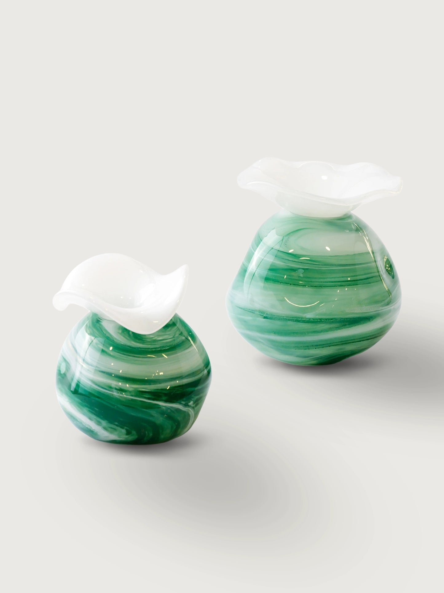 Marleth.co el yapımı şeffaf murano cam diffuser büyük boy dekoratif oda kokusu şişesi lüks aksesuar