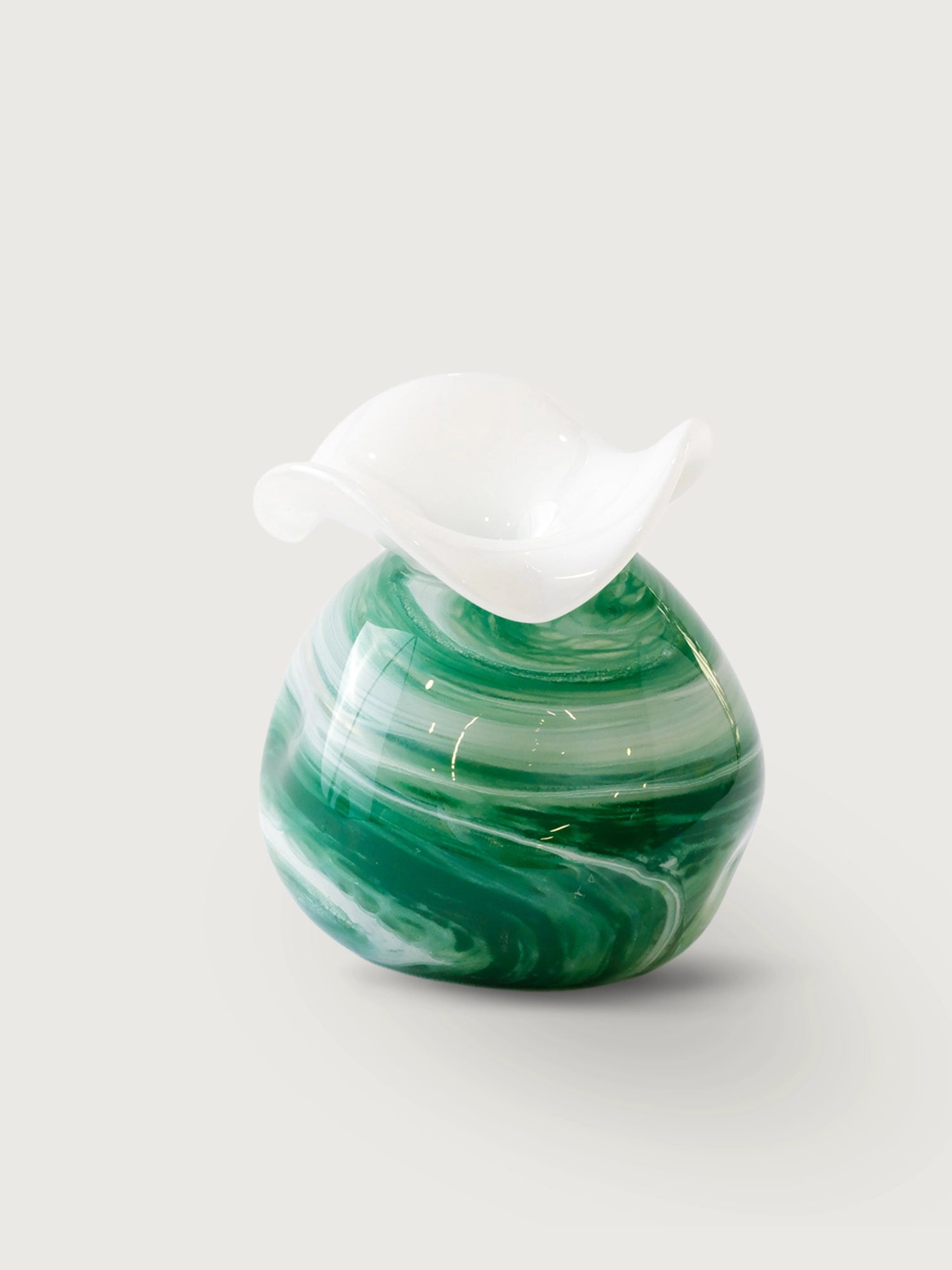 Marleth.co el yapımı şeffaf murano cam diffuser orta boy dekoratif oda kokusu şişesi lüks aksesuar obje